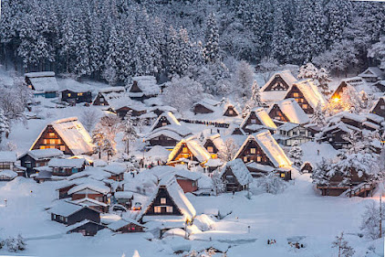 Shirakawago Jepang Cheria