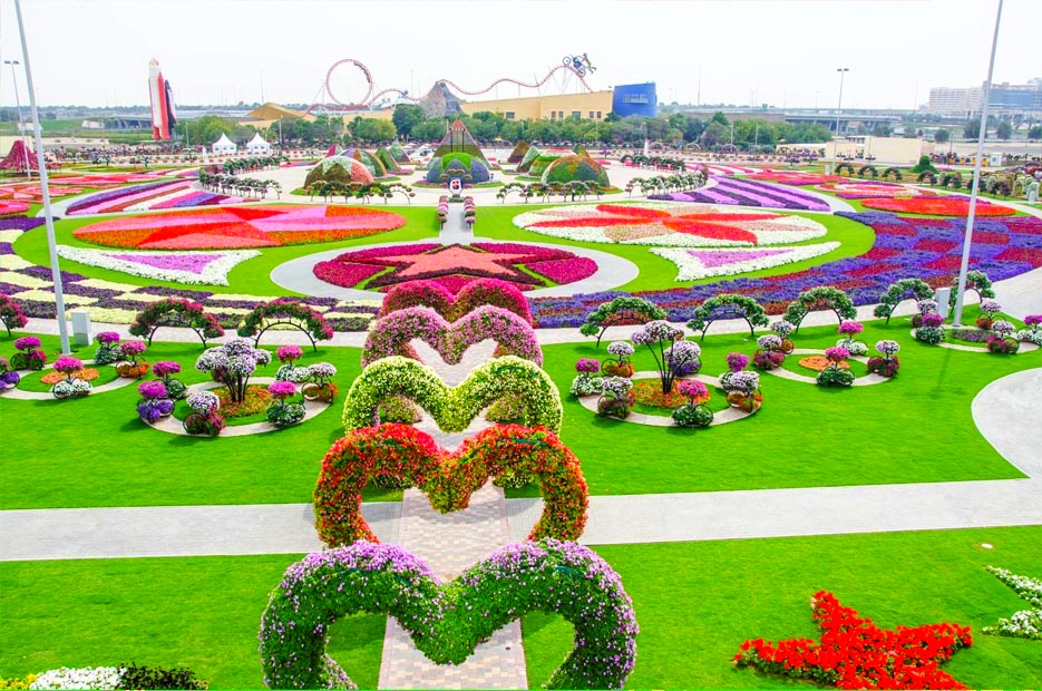 wisata halal dubai miracle garden