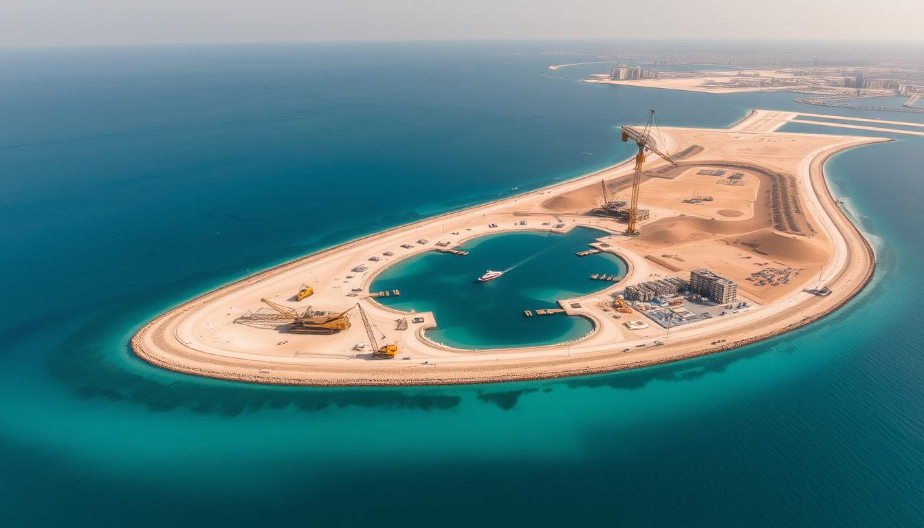 pembangunan palm jumeirah dubai
